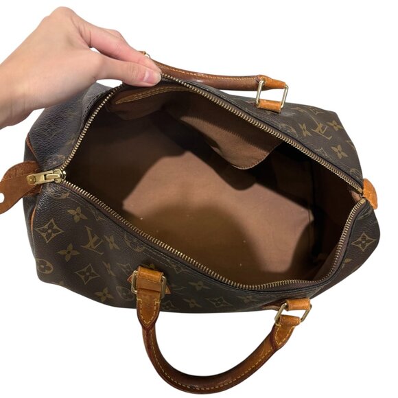 Louis Vuitton Monogram Speedy Bandouliere 35 - Picture 6 of 6
